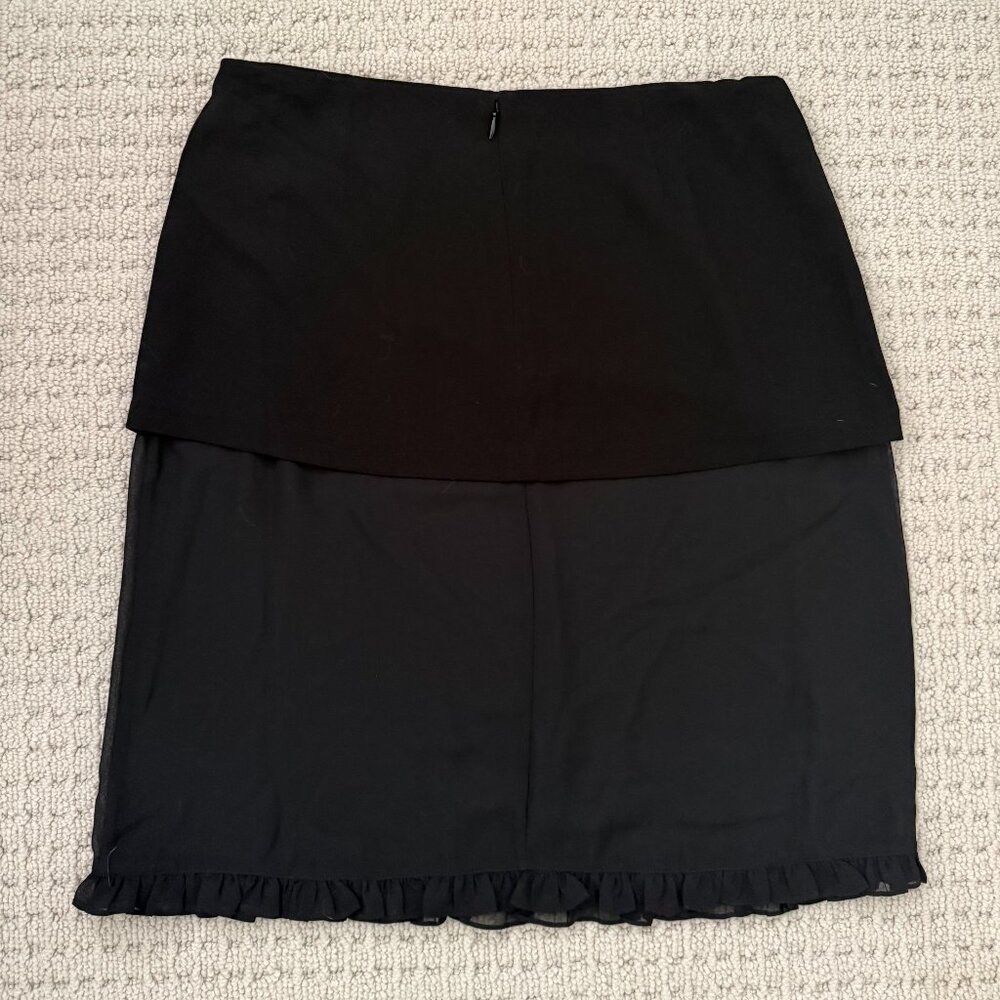 Sandy Liang SERIN SKIRT (Black, size 6) - Picture 6 of 8